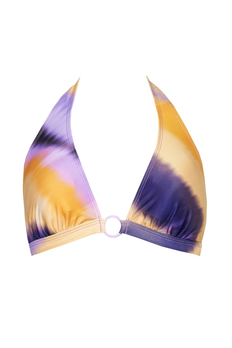 MULTICOLOR PRINTED TRIANGLE BIKINI TOP-24801181D-999