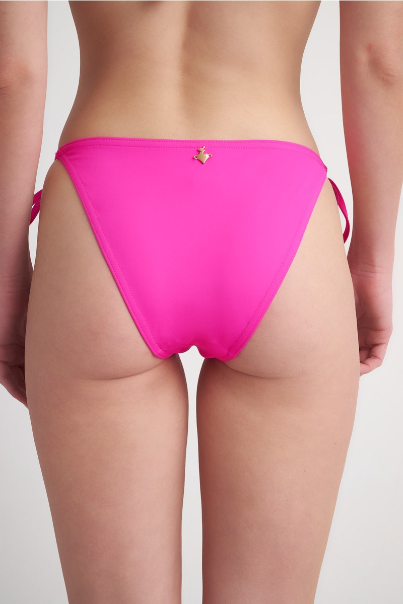 FASHION SOLIDS TIE-SIDE SWIMWEAR BIKINI BOTTOM-24802028-715