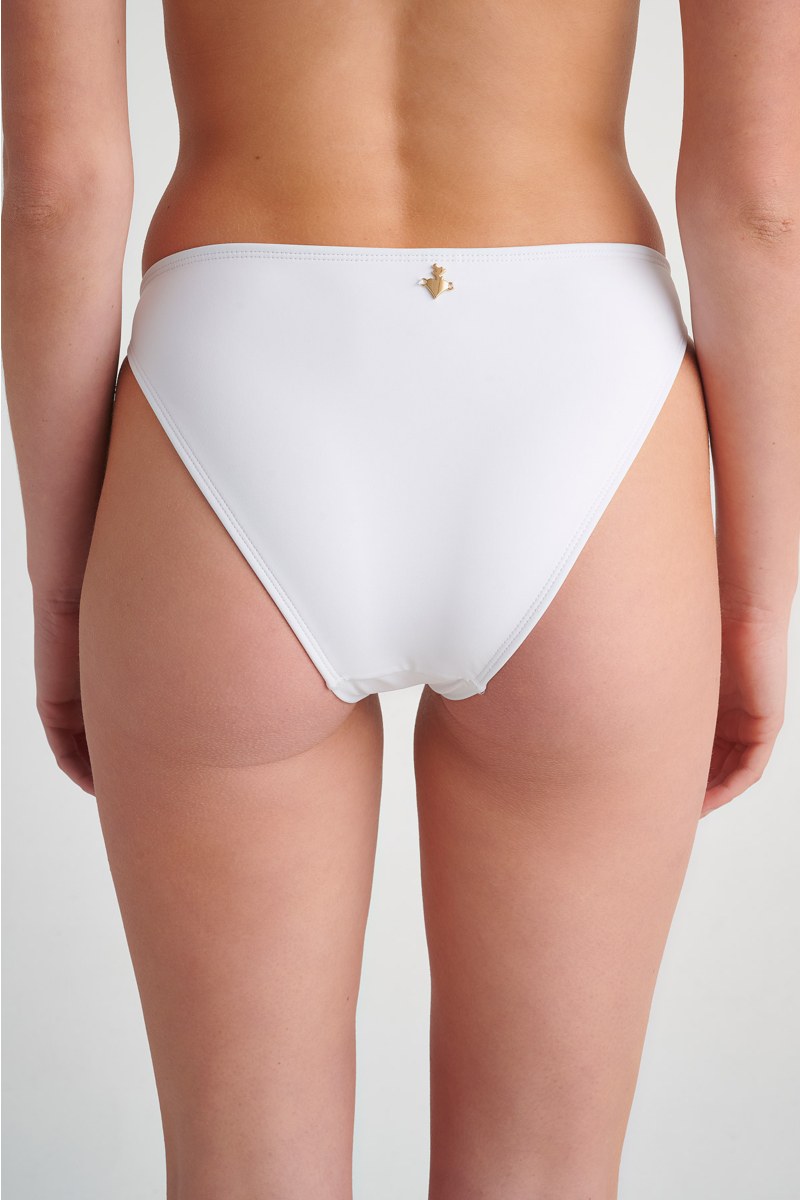 FASHION SOLIDS BIKINI SLIP WITH DECORATIVE DETAILS-24802080-102