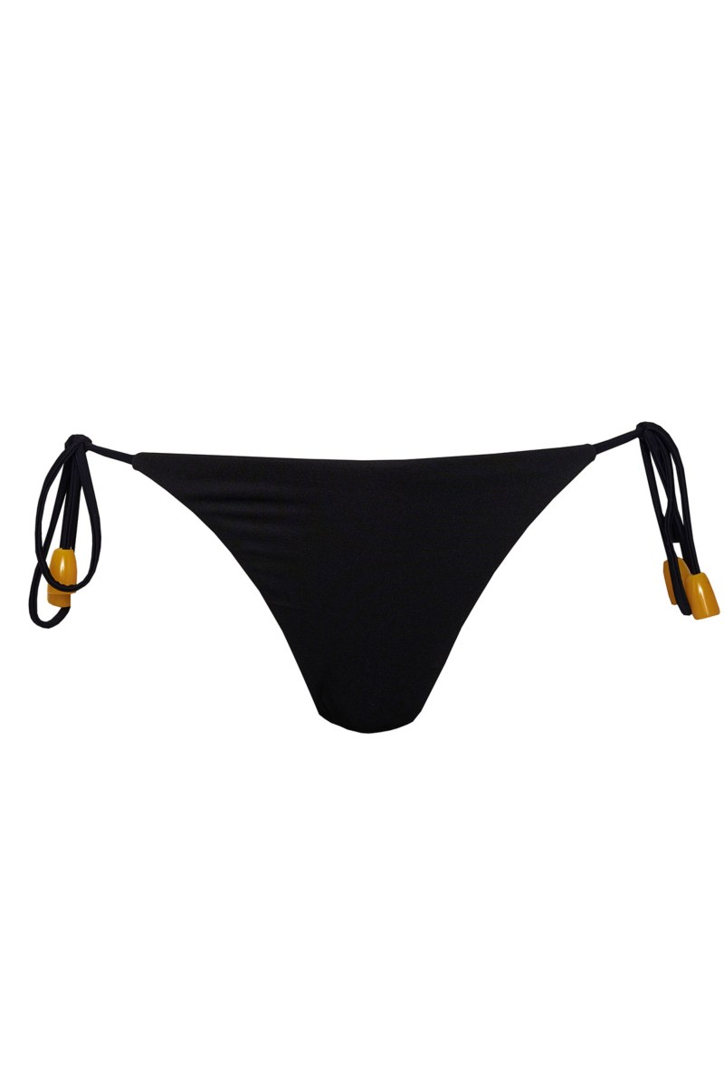 MONOCHROME TIE-SIDE SWIMWEAR BIKINI BOTTOM-24802410-110