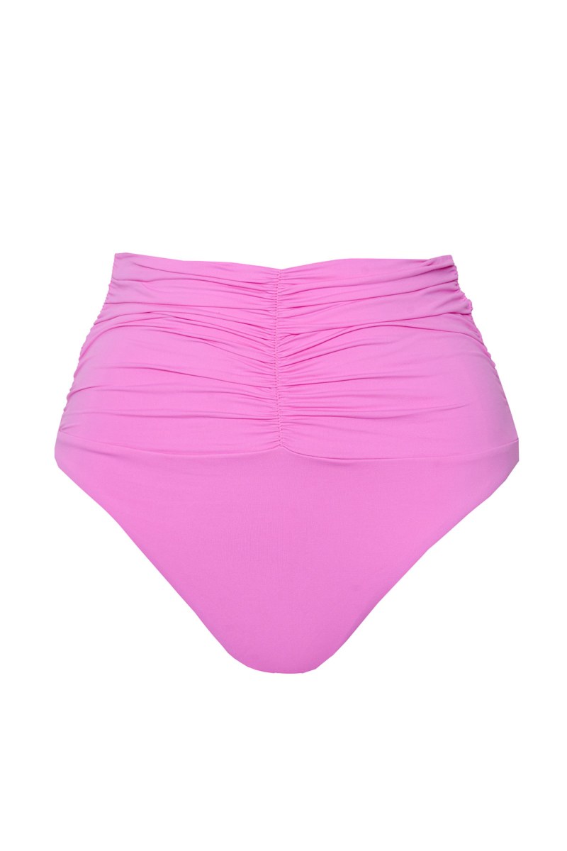 HIGH WAISTED BIKINI SLIP WITH FRONT TWIST DETAIL-24802535-800
