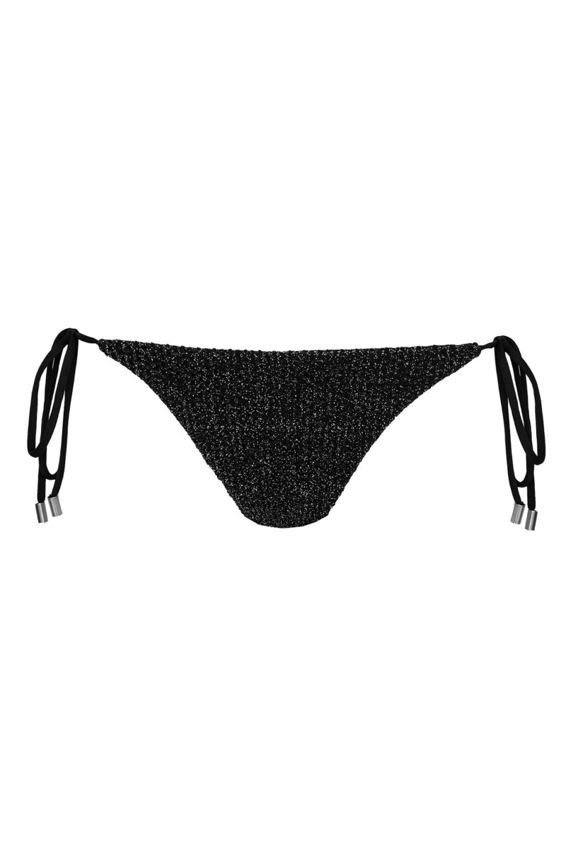 CROCHET SWIMWEAR TIE-SIDE BIKINI SLIP-24802702-110