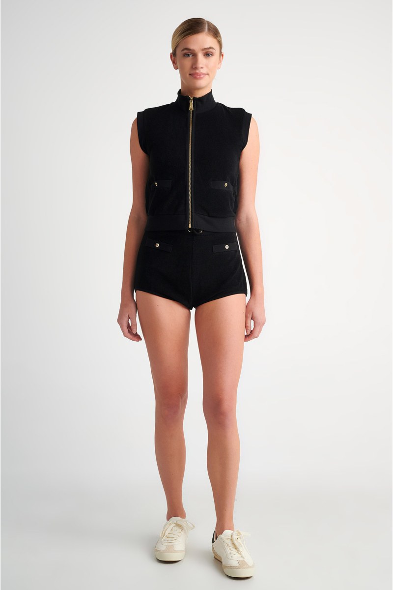 TERRY SHORTS IN SLIM FIT-24810050-110