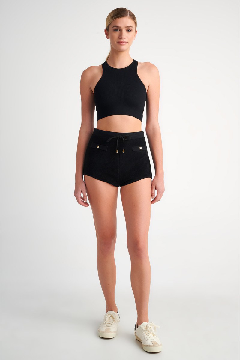 TERRY SHORTS IN SLIM FIT-24810050-110