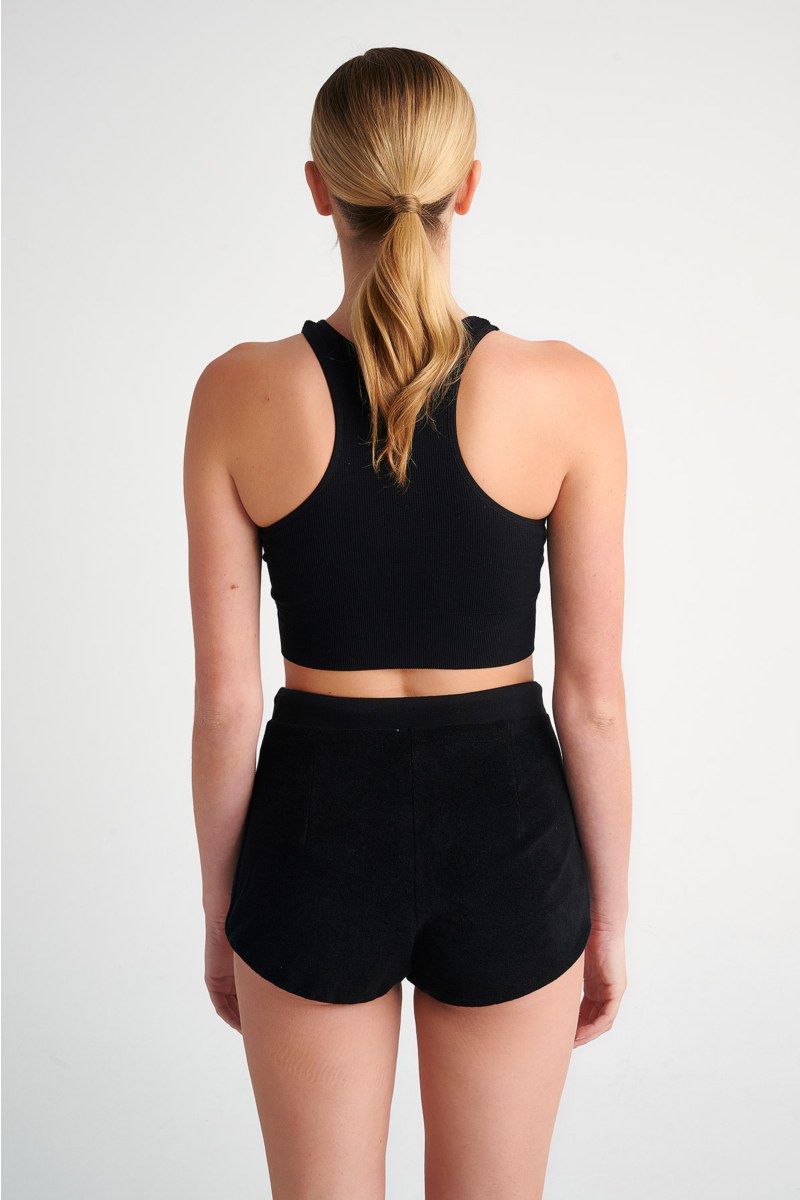 TERRY SHORTS IN SLIM FIT-24810050-110