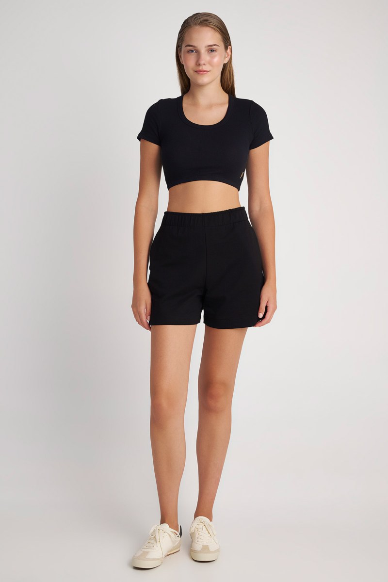 COTTON BERMUDA IN LOOSE FIT-24810120-110