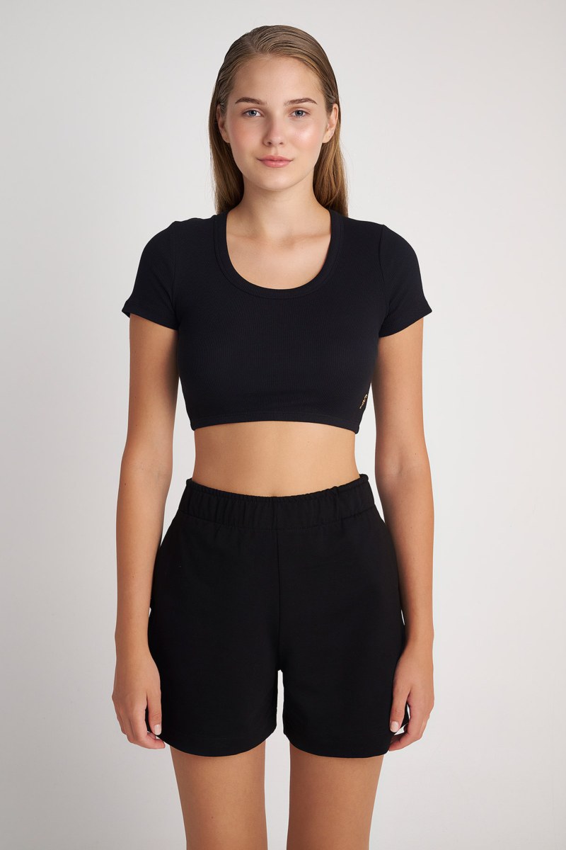 COTTON BERMUDA IN LOOSE FIT-24810120-110