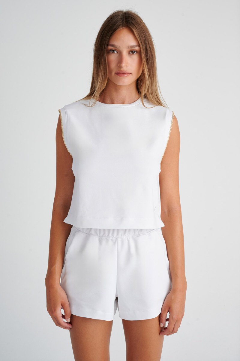 COTTON SHORTS IN LOOSE FIT-24810130-102