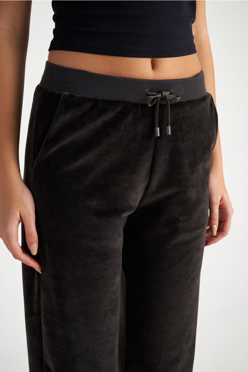 VELOUR CUFFED PANTS-24811035-206