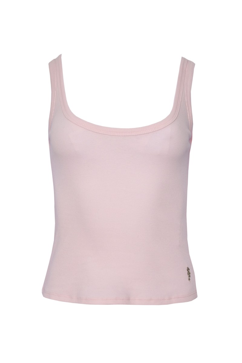 ELASTIC RIBBED TANK TOP-24812017-874