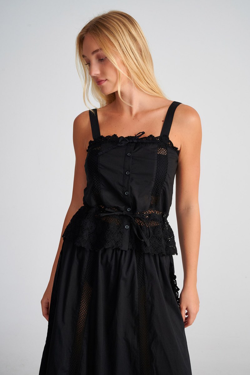 MONOCHROME BRODERIE TOP-24812047-110