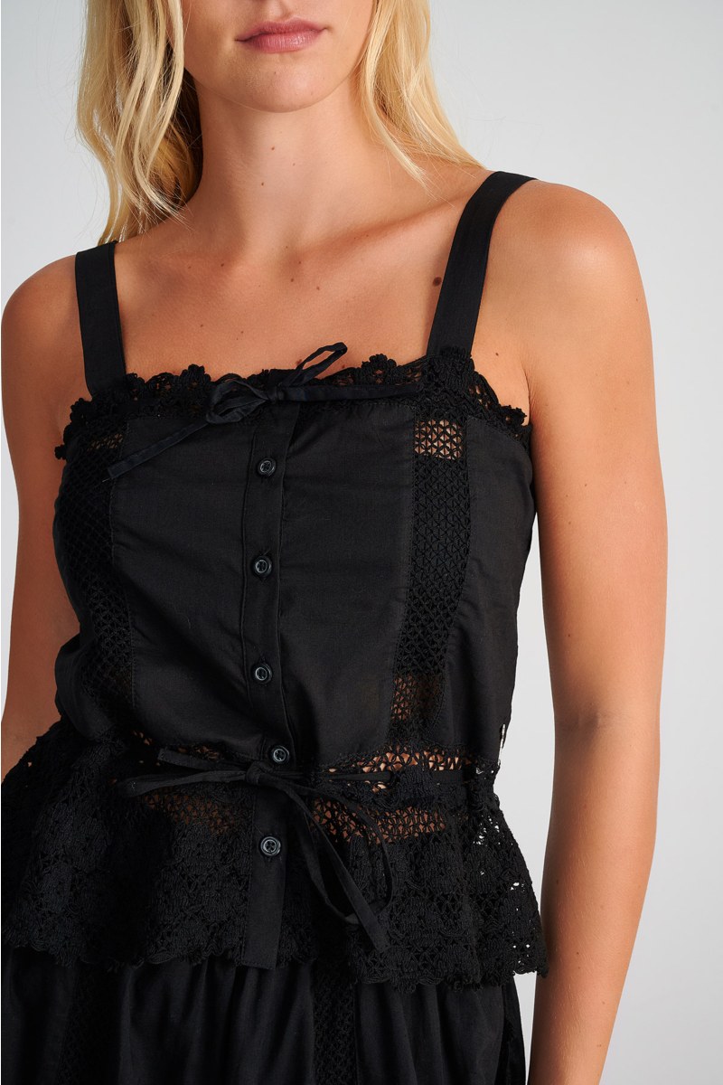 MONOCHROME BRODERIE TOP-24812047-110