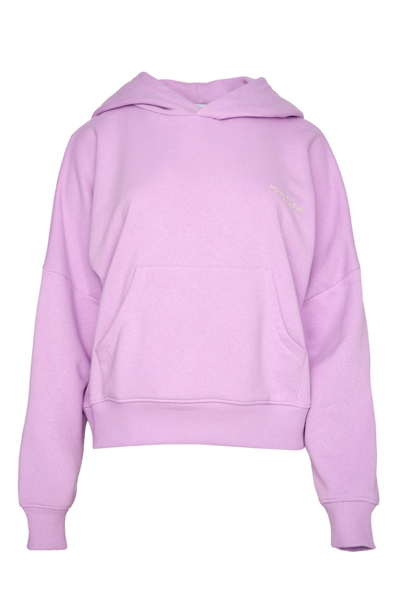 COTTON CROPPED HOODIE-24812064-803