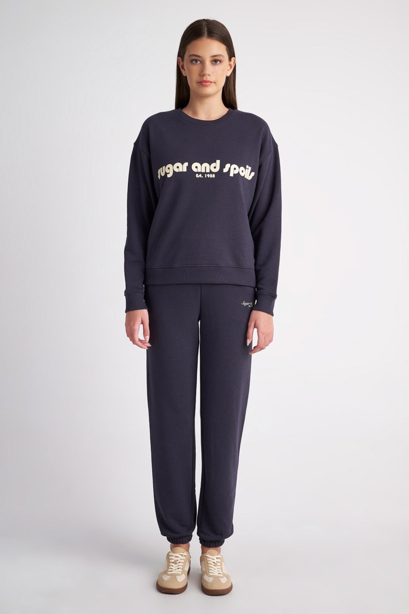 PRINTED COTTON OVERSIZED SWEATSHIRT-24812065-920