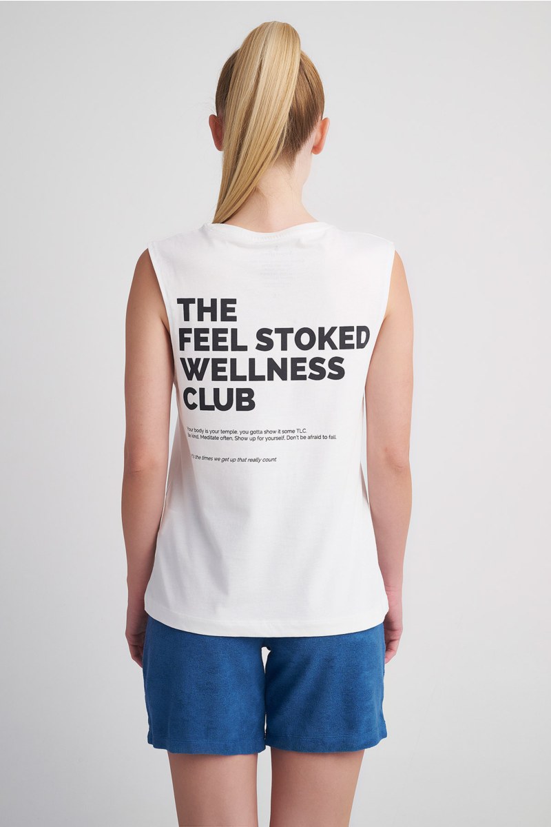 PRINTED COTTON SLEEVELESS TOP-24812070-102