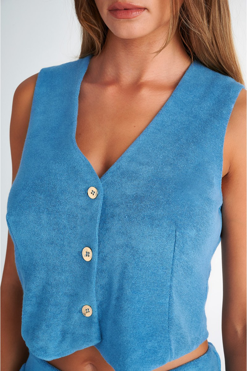 TERRY VEST-24812096-423