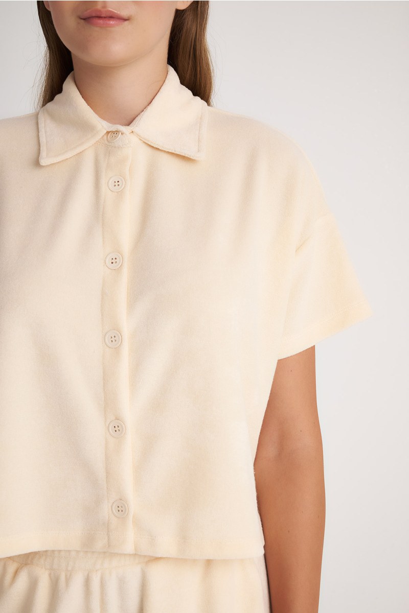 ΚΟΝΤΗ ΠΕΤΣΕΤΕ ΜΠΛΟΥΖΑ/ΠΟΥΚΑΜΙΣΟ ΣΕ ΦΑΡΔΙΑ ΓΡΑΜΜΗ-24812097-108