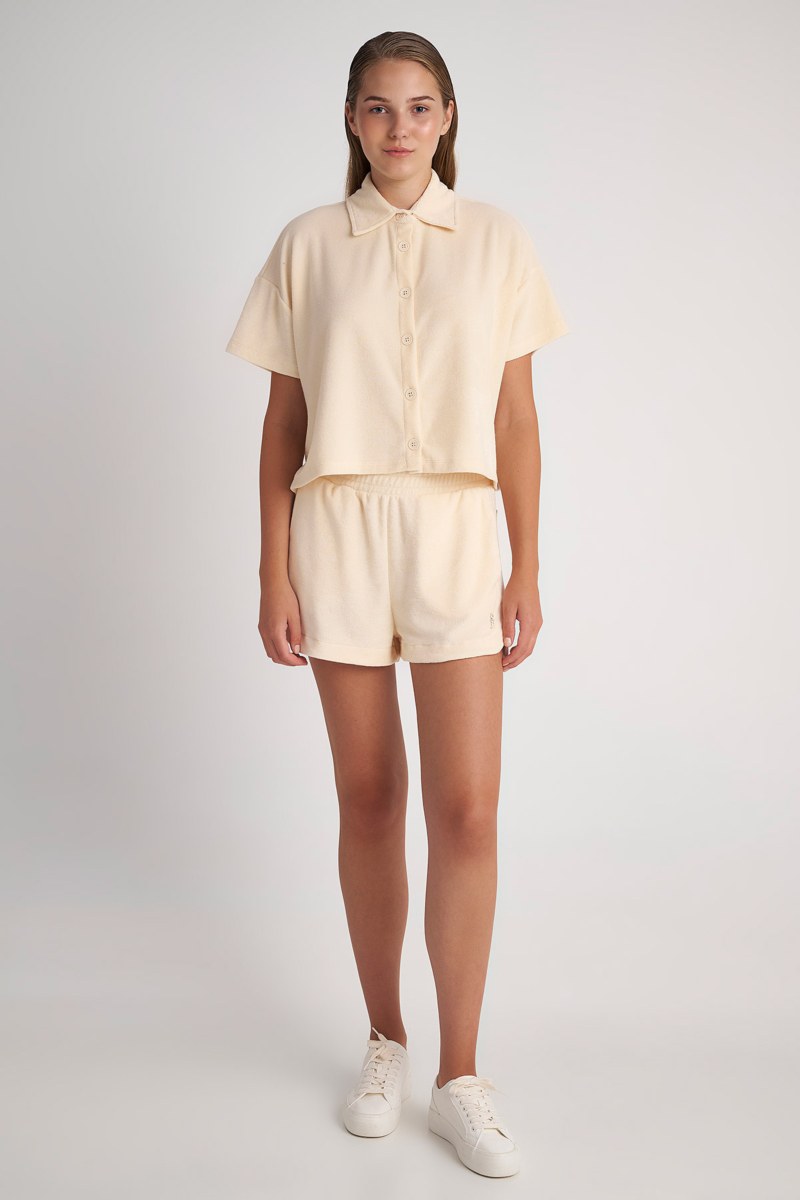 ΚΟΝΤΗ ΠΕΤΣΕΤΕ ΜΠΛΟΥΖΑ/ΠΟΥΚΑΜΙΣΟ ΣΕ ΦΑΡΔΙΑ ΓΡΑΜΜΗ-24812097-108