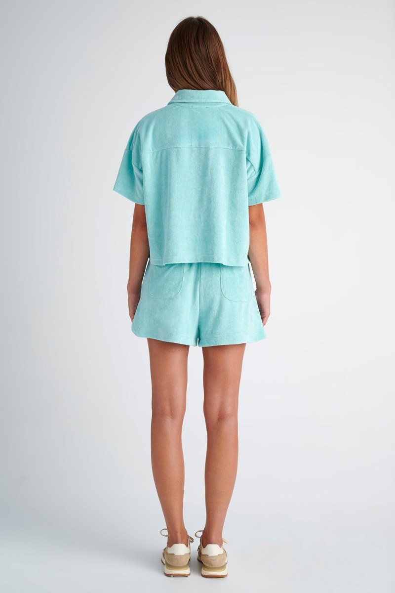 ΚΟΝΤΗ ΠΕΤΣΕΤΕ ΜΠΛΟΥΖΑ/ΠΟΥΚΑΜΙΣΟ ΣΕ ΦΑΡΔΙΑ ΓΡΑΜΜΗ-24812097-421