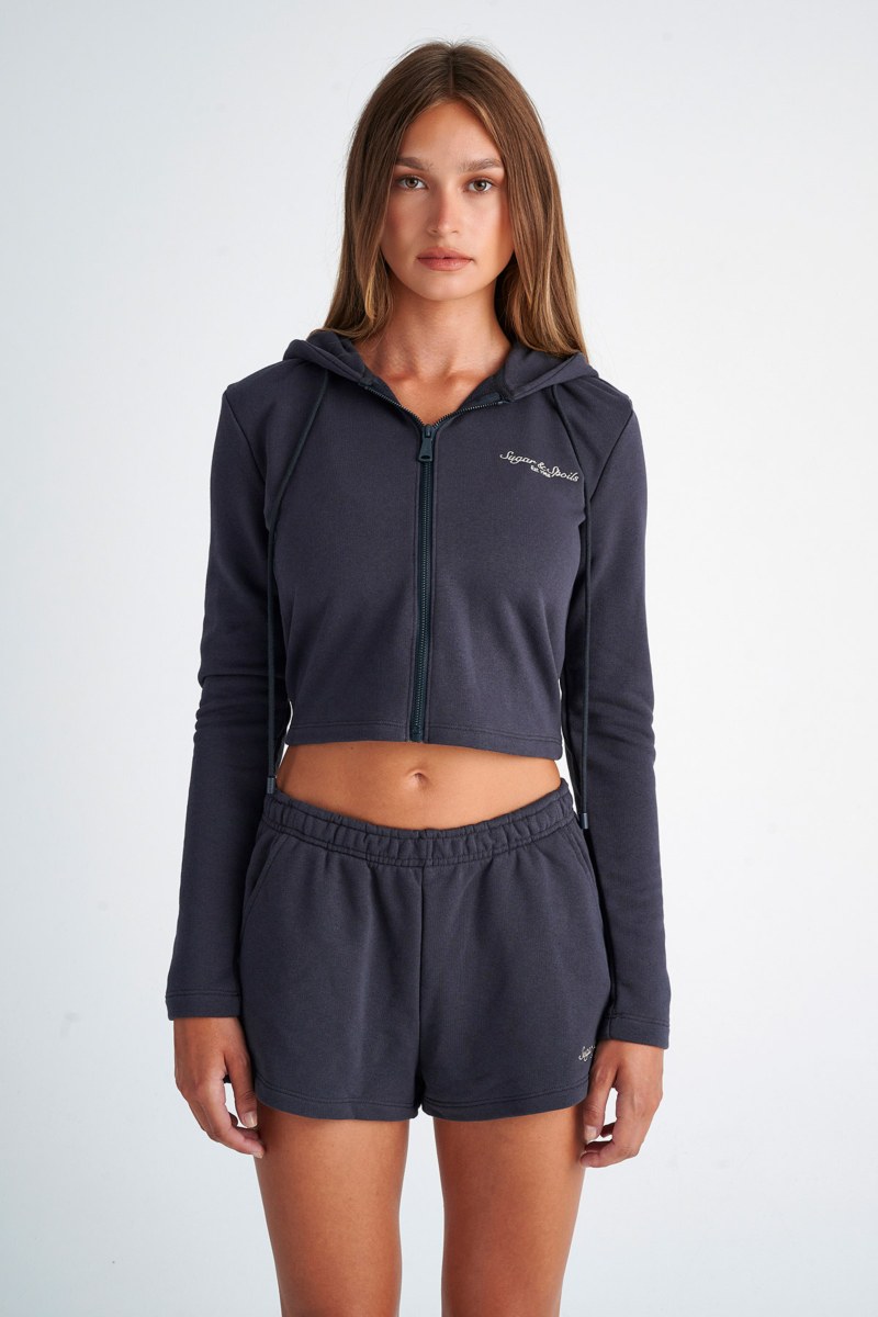 COTTON HOODED JACKET-24813065-920