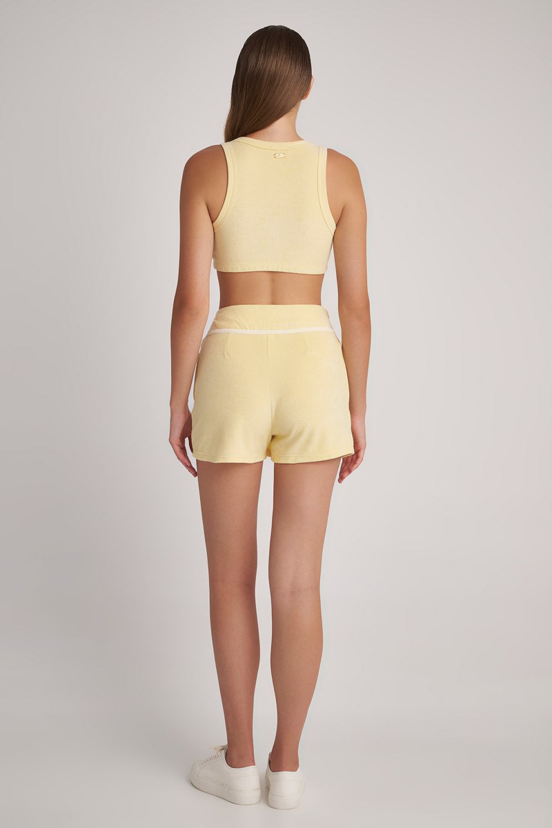 MONOCHROME WRAP TERRY SKORT-24814095-948