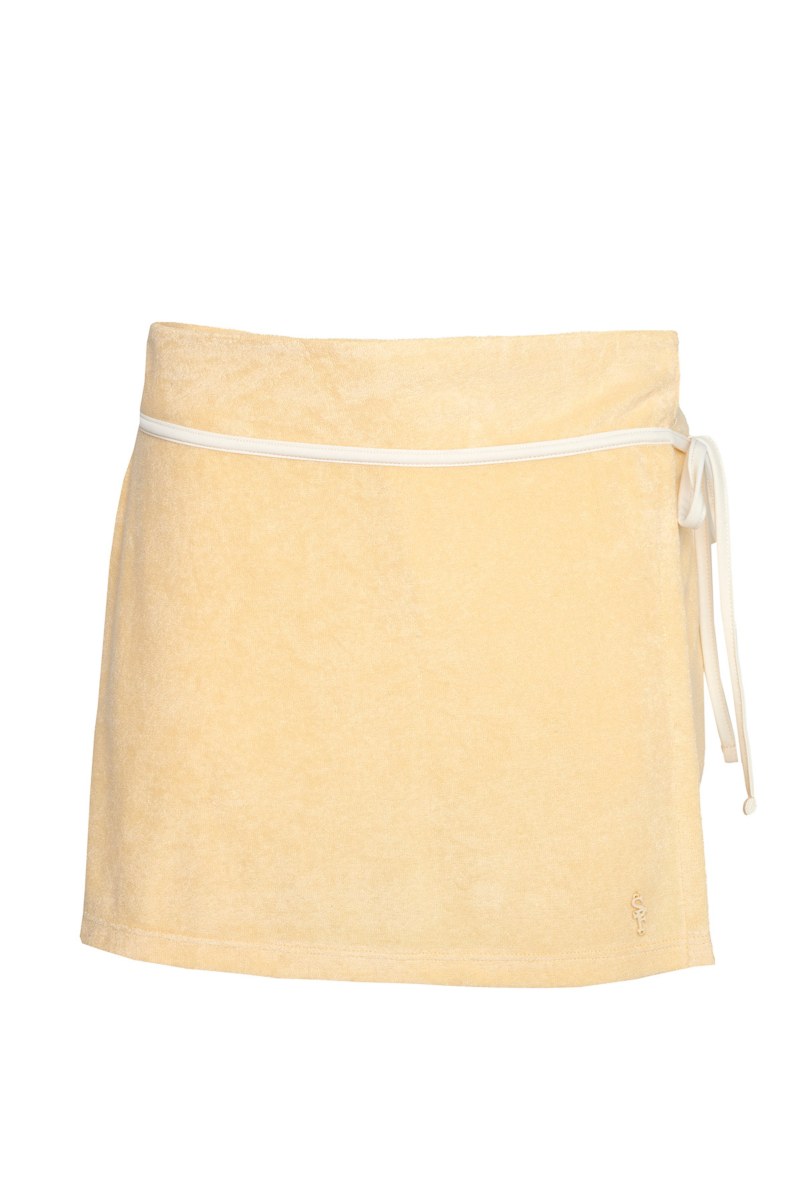 MONOCHROME WRAP TERRY SKORT-24814095-948