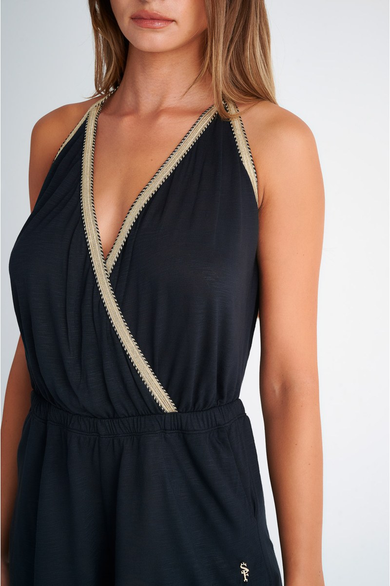 PLAYSUIT WITH CROCHET DETAILS-24816014-110