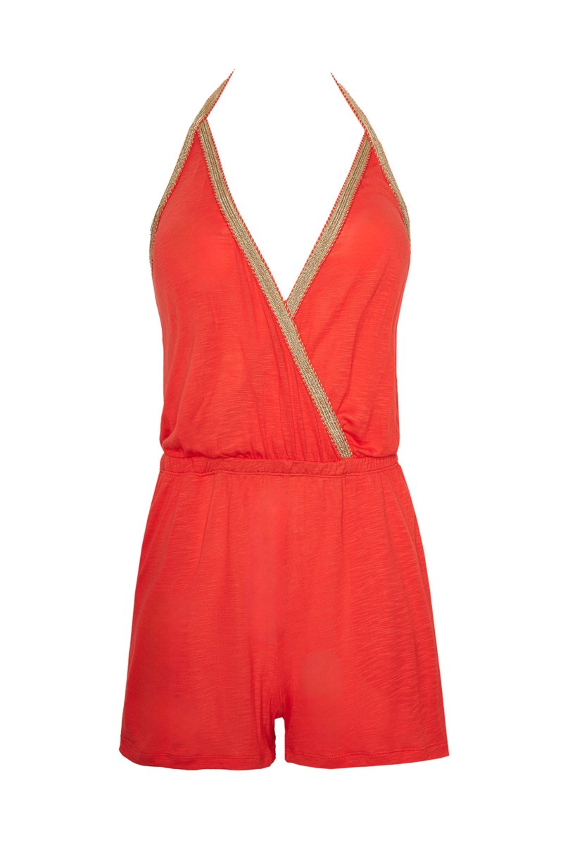 PLAYSUIT WITH CROCHET DETAILS-24816014-622