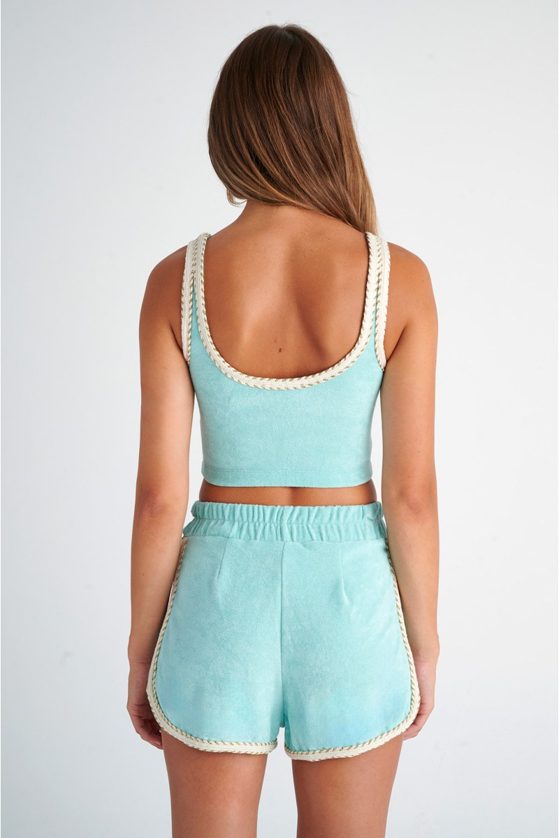 TERRY CROP TOP WITH CROCHET DETAILS-24818093-421