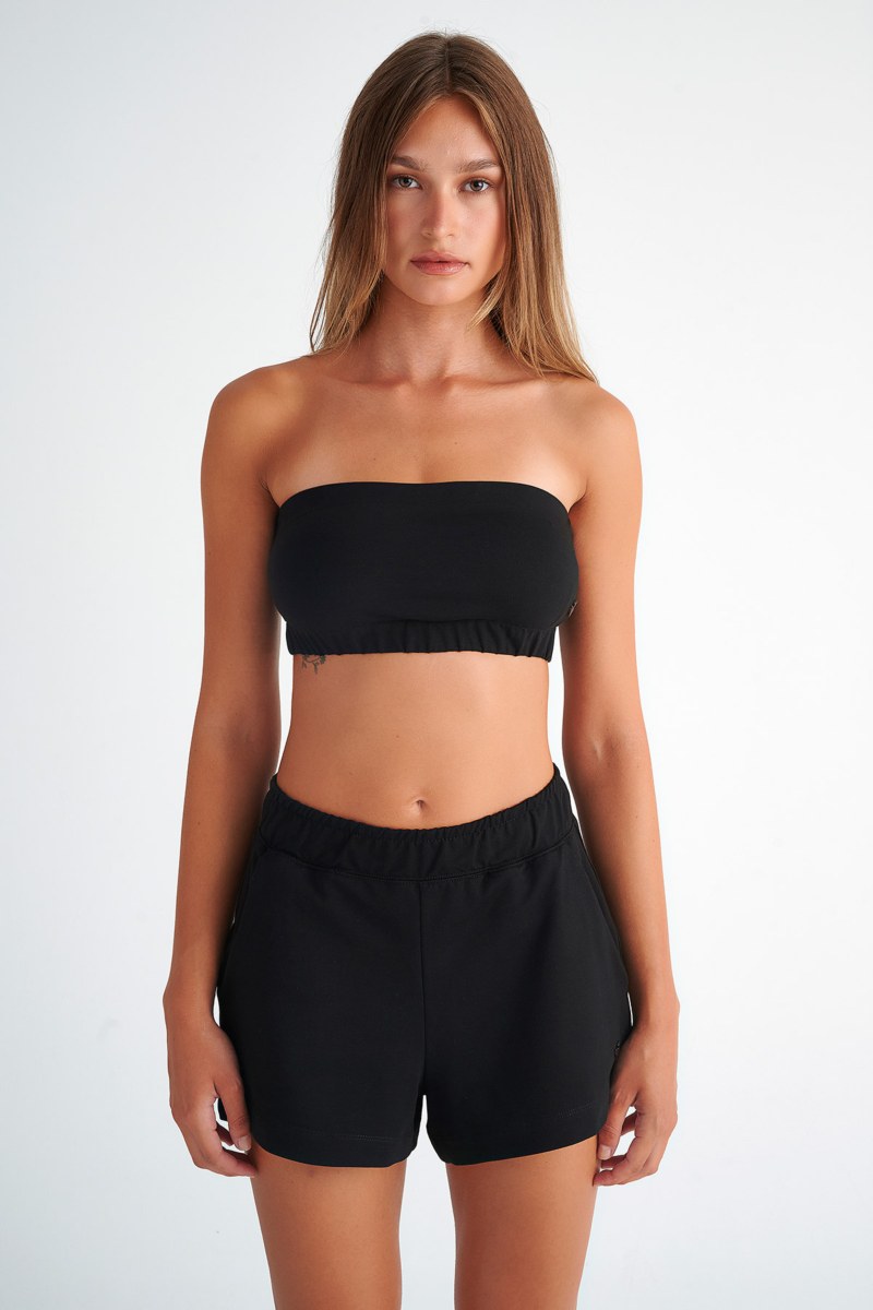 COTTON STRAPLESS CROP TOP-24818115-110