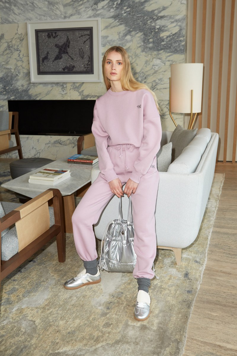 HIGH WAISTED COTTON CUFFED PANTS-24831250-720