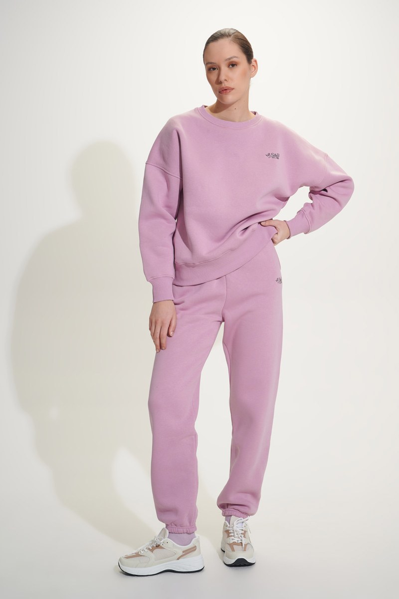 HIGH WAISTED COTTON CUFFED PANTS-24831250-720