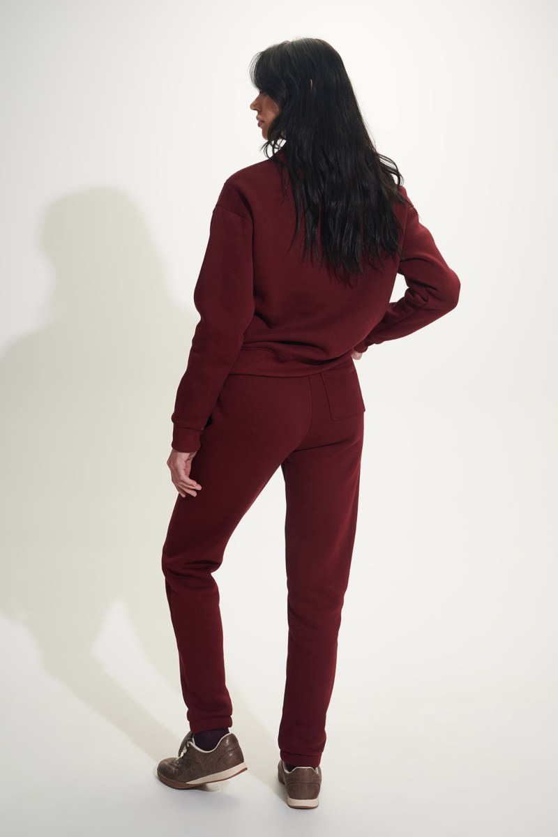 COTTON JOGGER PANTS WITH INNER SOFT FLEECE FABRIC-24831276-635