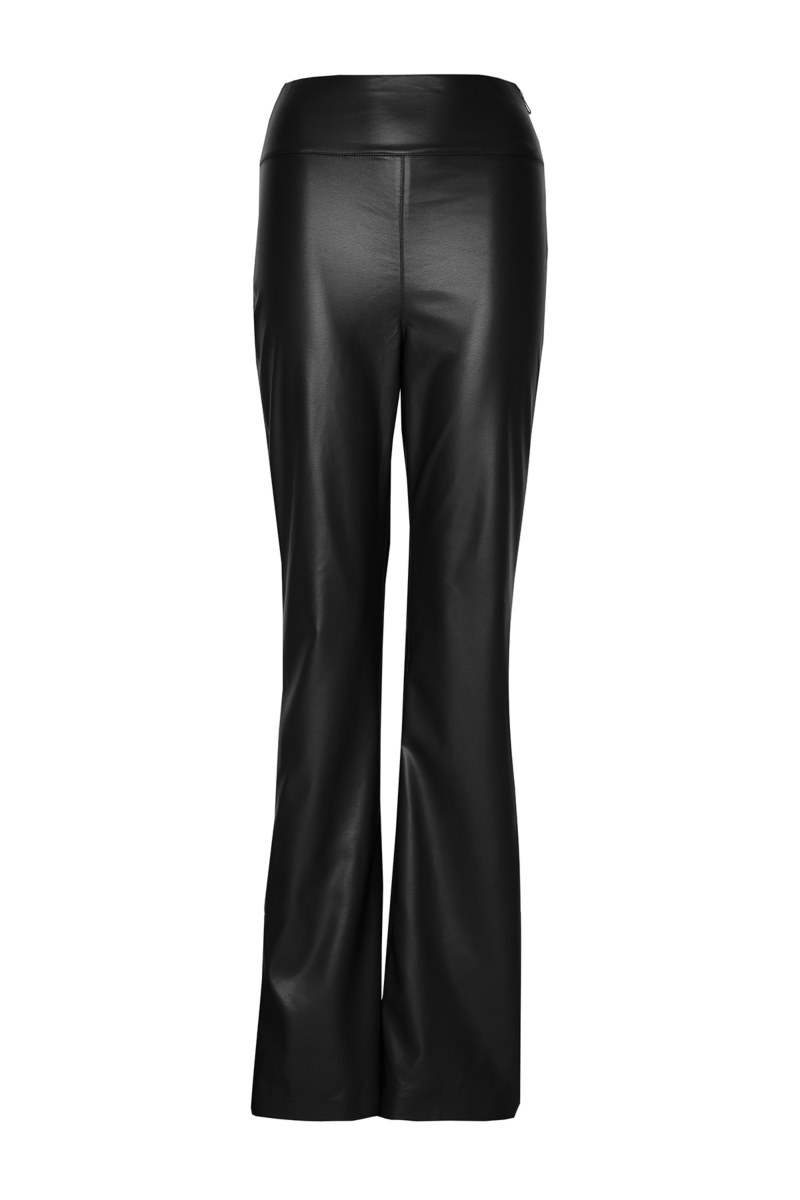 FAUX LEATHER HIGH WAISTED PANTS-24831277-110
