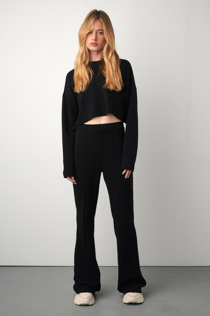 SOFT LIGHT TOUCH HIGH WAISTED PANTS WITH OUTER SEAM-24831283-110