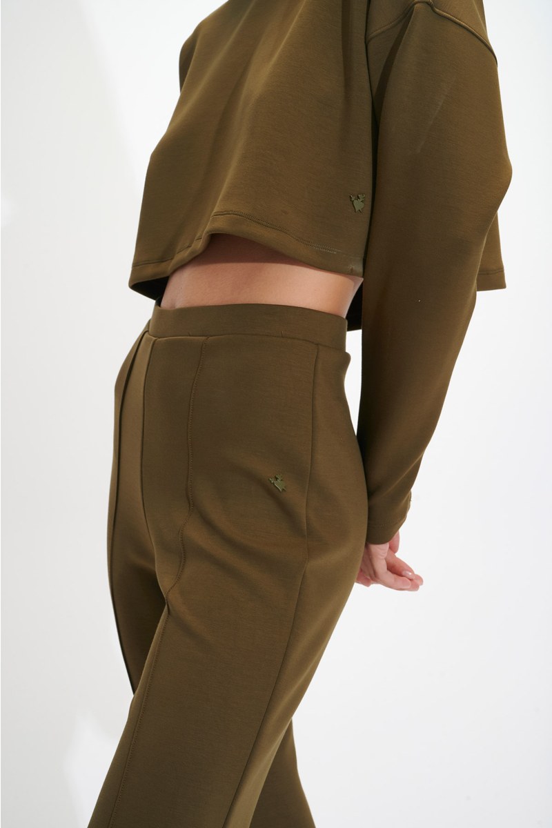 SOFT LIGHT TOUCH HIGH WAISTED PANTS WITH OUTER SEAM-24831283-521