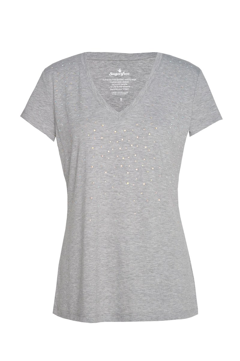 T-SHIRT WITH SPARKLING STRASS-24832109-210