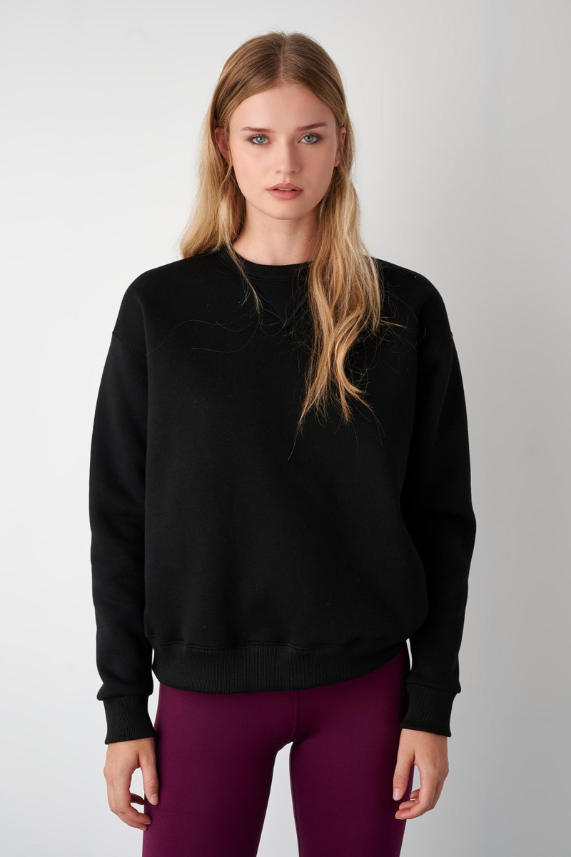 ΒΑΜΒΑΚΕΡΗ OVERSIZED ΦΟΥΤΕΡ ΜΠΛΟΥΖΑ ME ΦΛΙΣ ΕΠΕΝΔΥΣΗ-24832120-110