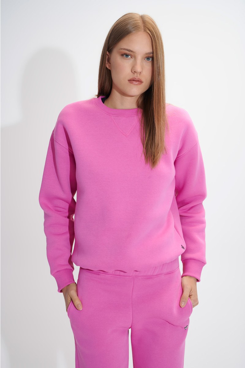 ΒΑΜΒΑΚΕΡΗ OVERSIZED ΦΟΥΤΕΡ ΜΠΛΟΥΖΑ ME ΦΛΙΣ ΕΠΕΝΔΥΣΗ-24832120-713