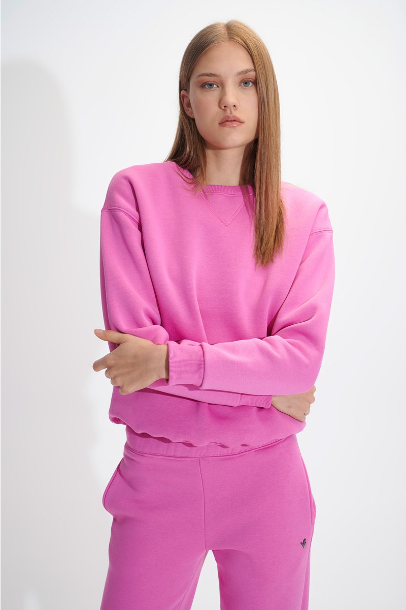 ΒΑΜΒΑΚΕΡΗ OVERSIZED ΦΟΥΤΕΡ ΜΠΛΟΥΖΑ ME ΦΛΙΣ ΕΠΕΝΔΥΣΗ-24832120-713