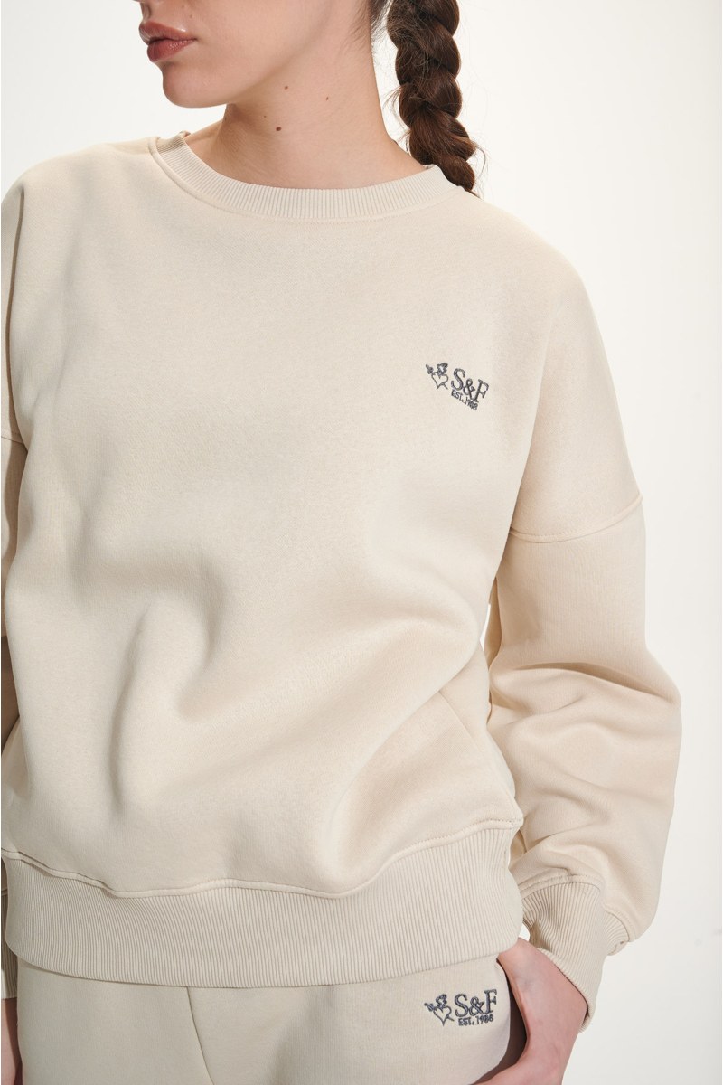 PRINTED COTTON OVERSIZED SWEATSHIRT-24832250-103