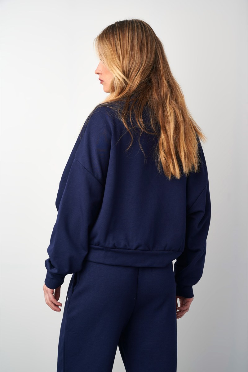 COLLAR ZIPPED MODAL JACKET-24833021-852