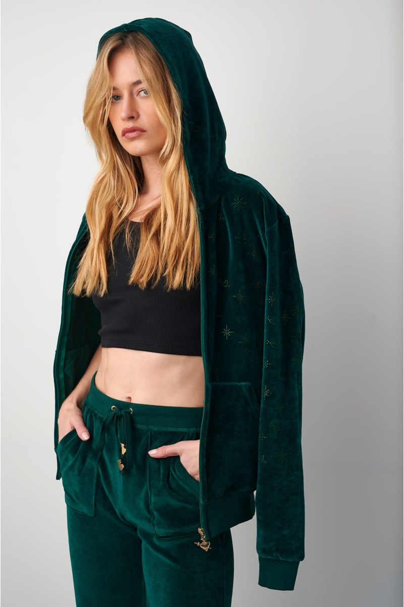 EMBELLISHED VELOUR JACKET-24833029-404