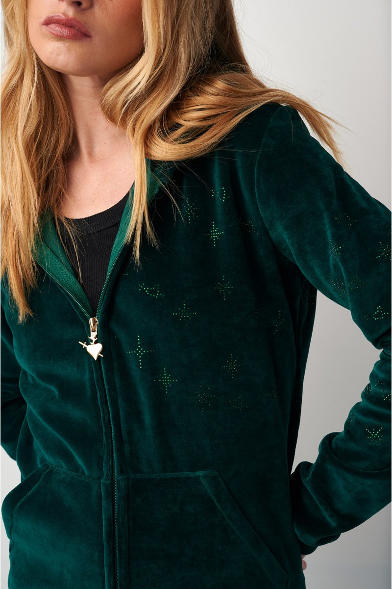 EMBELLISHED VELOUR JACKET-24833029-404