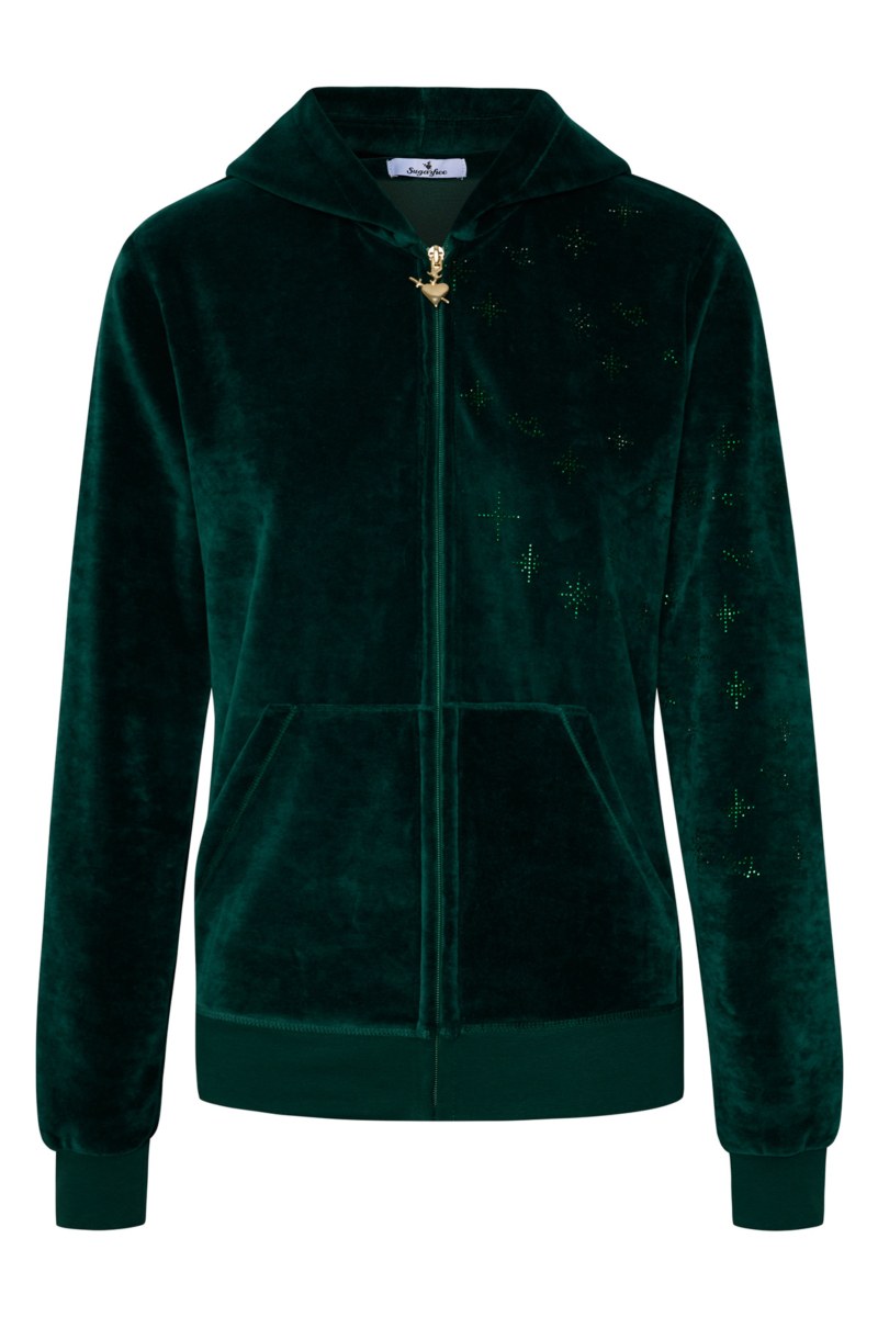 EMBELLISHED VELOUR JACKET-24833029-404