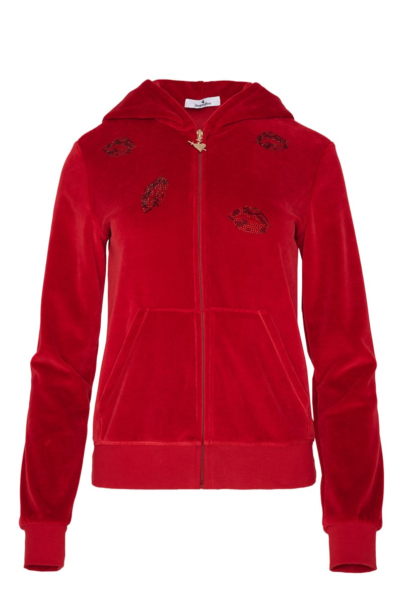 EMBELLISHED VELOUR JACKET-24833045-632