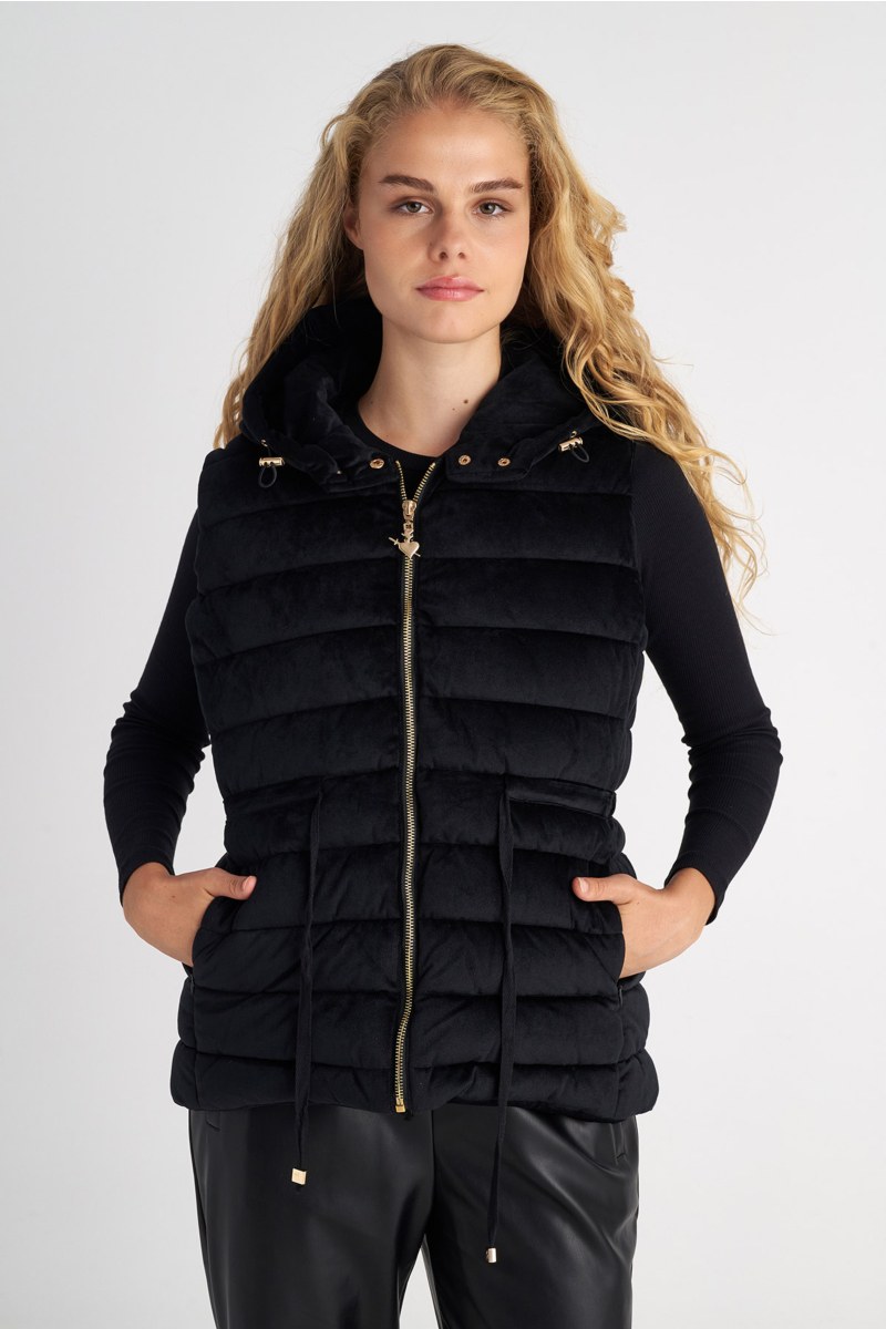 ΒΕΛΟΥΤΕ ΚΑΠΙΤΟΝΕ ΦΟΥΣΚΩΤΟ ΓΙΛΕΚΟ ΜΕ ΚΟΥΚΟΥΛΑ-24833062-110