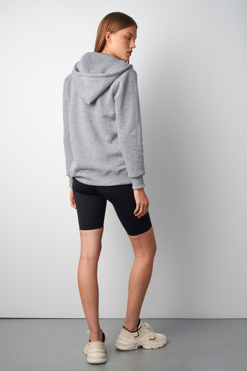 BASIC COTTON HOODED JACKET WITH INNER SOFT FLEECE FABRIC-24833070-211