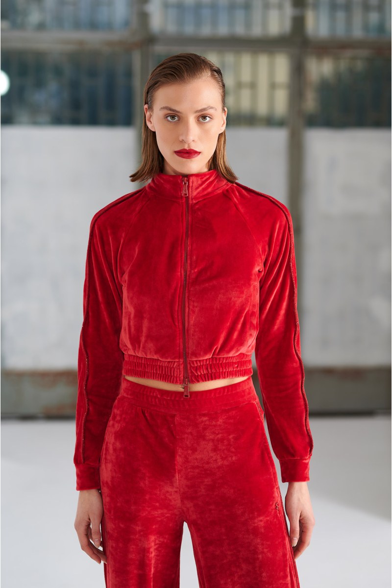 SUPER SOFT ΒΕΛΟΥΤΕ ZAKETA ΜΕ ΣΤΡΑΣ ΣΤΑ ΜΑΝΙΚΙΑ-24833086-631