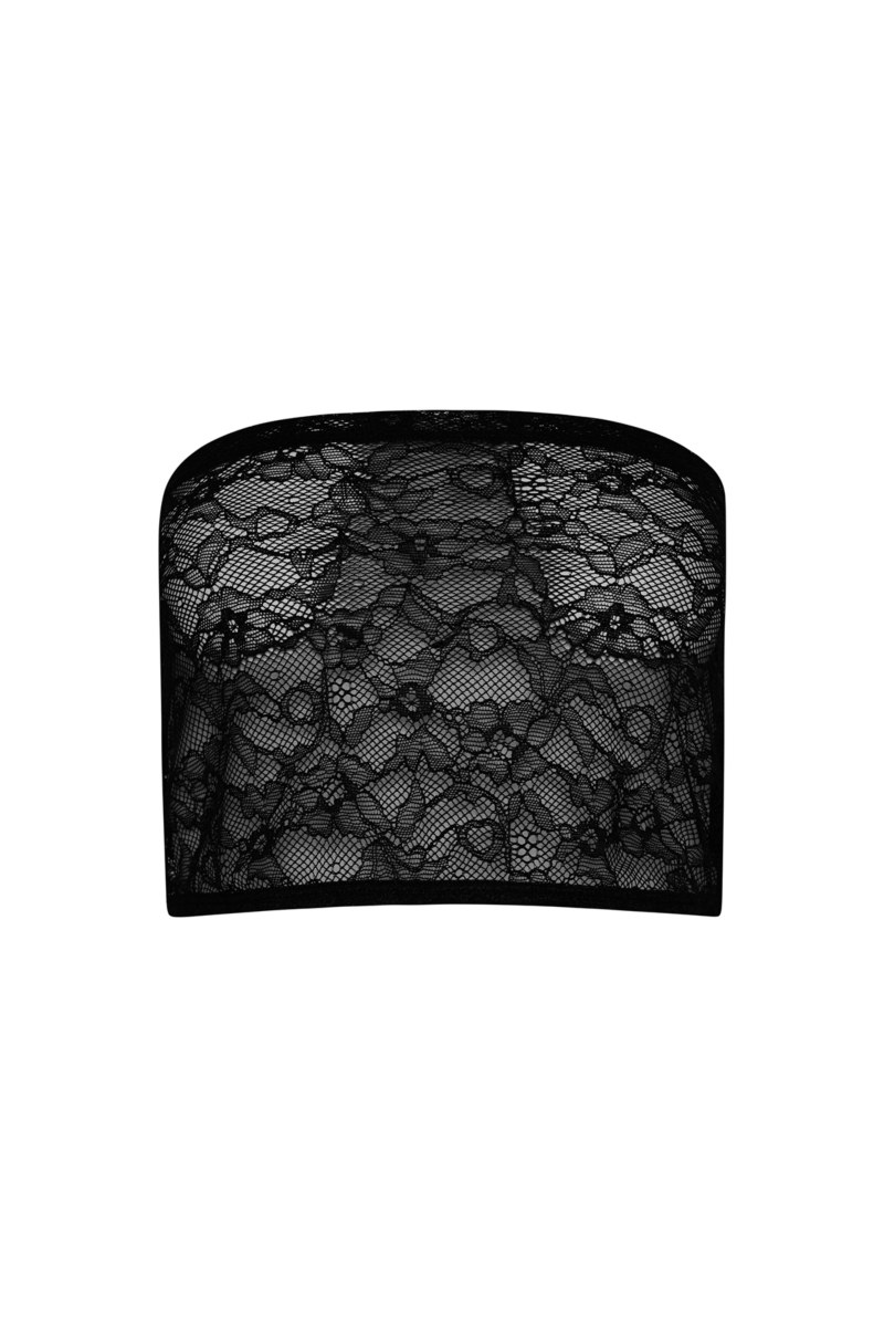 STRAPLESS LACE CROPPED TOP-24838010-110